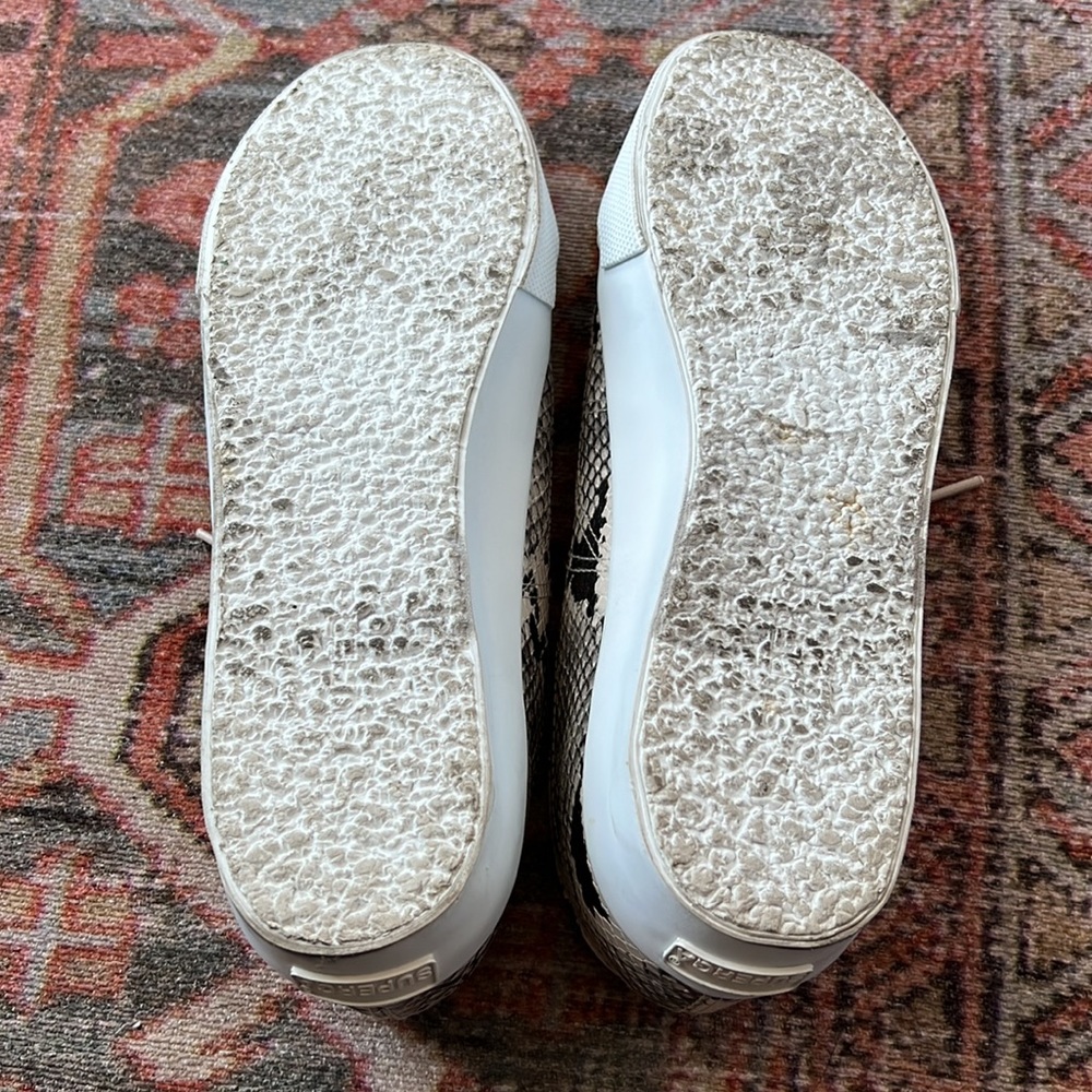 Superga Snake Python Embossed Sneaker - Size 9/40 - image 2